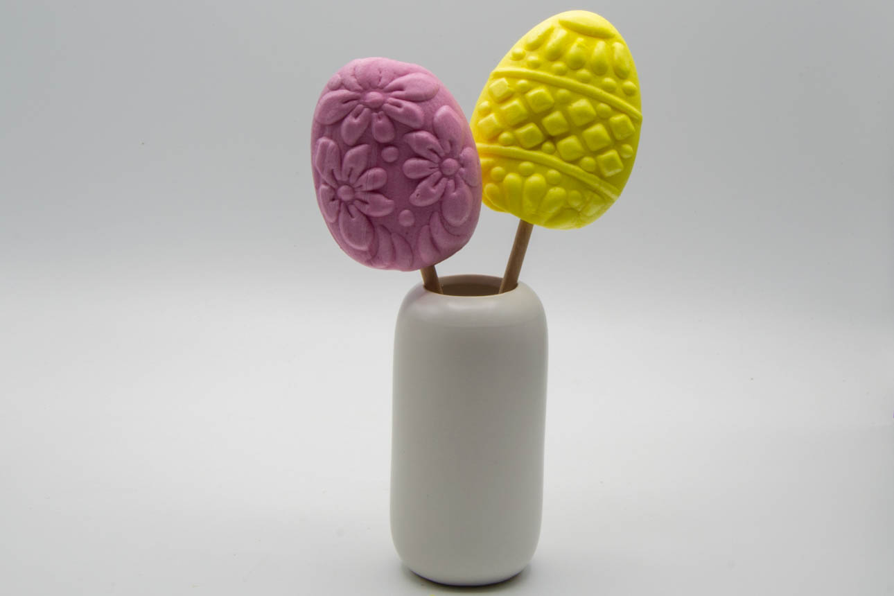 Bunte Osterei-Lollies Bunte Osterei-Lollies